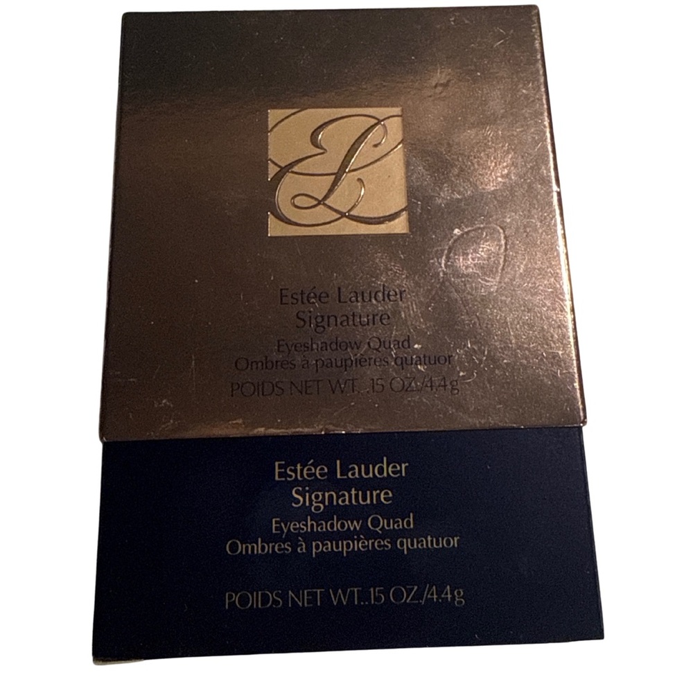 Estée Lauder Signature Eyeshadow Quad 15 Rose Gold NEW IN BOX *RARE* SOLD OUT - Picture 4 of 5